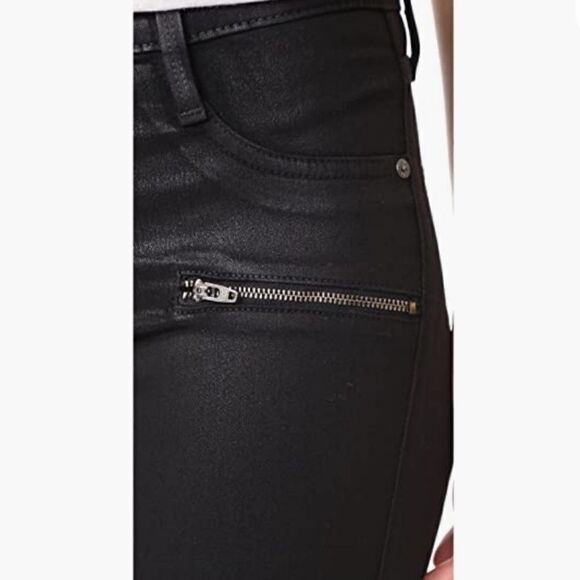 James jeans  twiggy ankle zip oil slicked size 28 - Picture 7 of 14